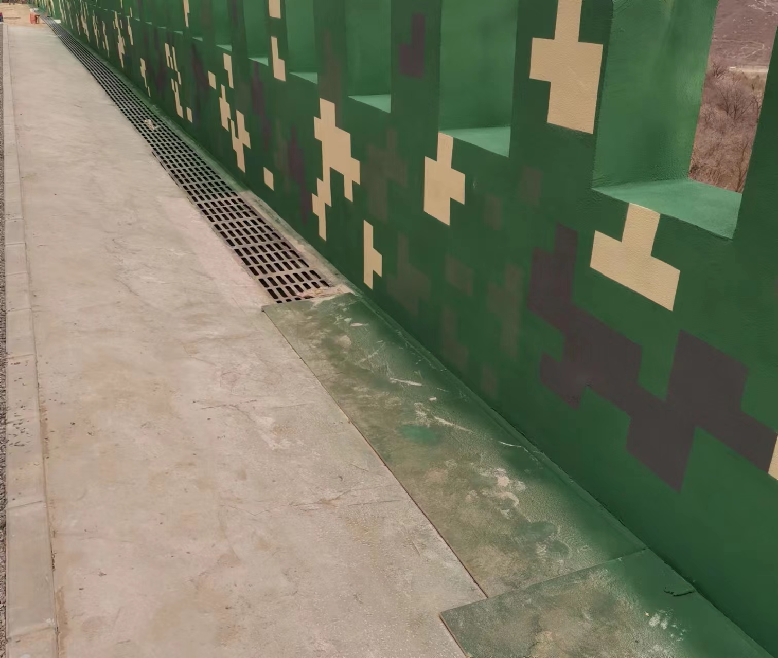 运城围墙迷彩喷涂,数迷彩漆